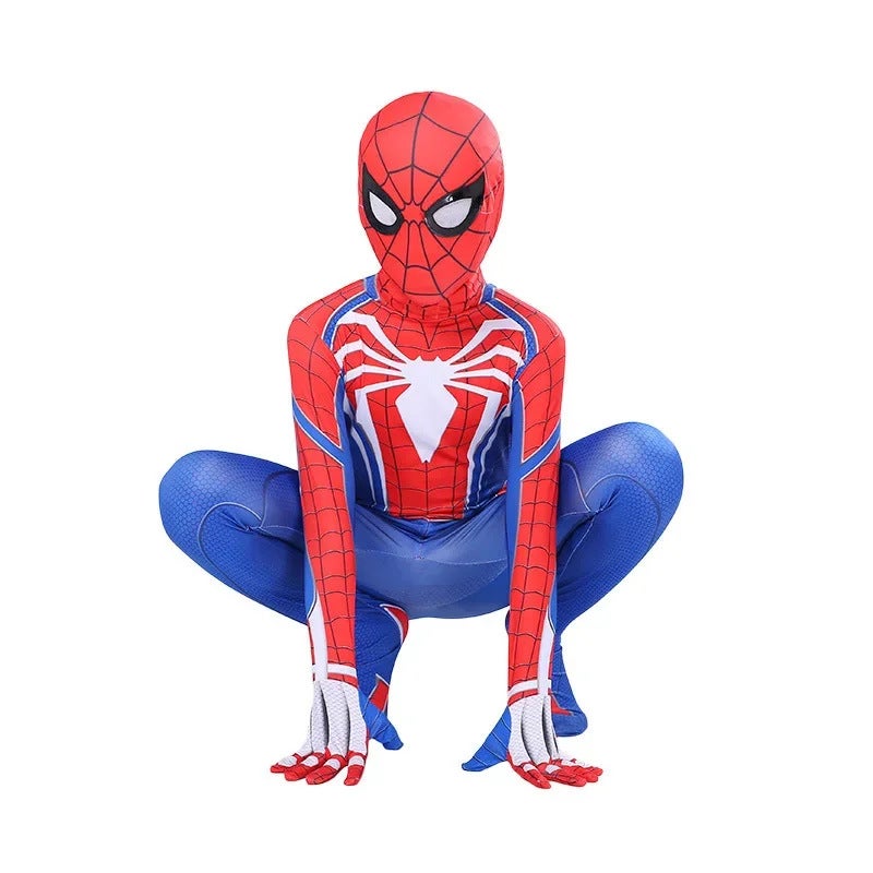 Spiderman Cos Steel Jumpsuit Venom Miles Expedition Children Halloween Gwen In Large Quantities - Image 1